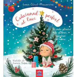Crăciunul perfect al Emei - Ioana Chicet-Macoveiciuc - carte complet cartonată pentru bebeluși Crăciunul perfect al Emei - Ioana Chicet-Macoveiciuc - carte complet cartonată pentru bebeluși