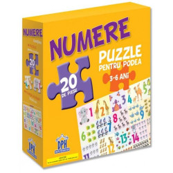 Puzzle pentru podea - NUMERELE