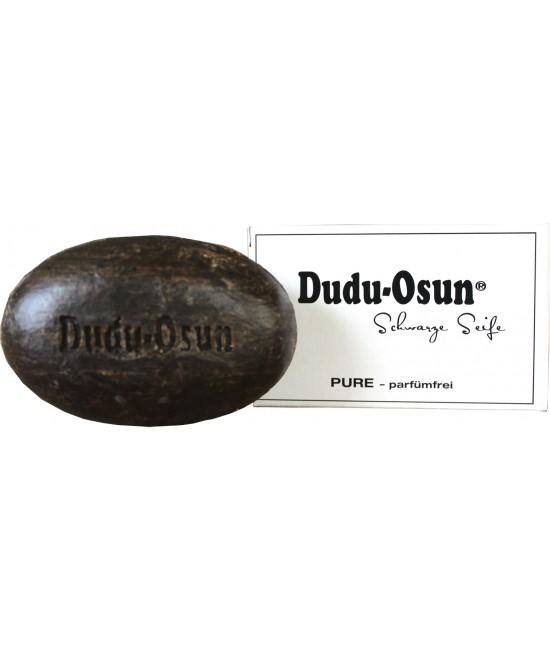 Săpun natural negru african Dudu-Osun fără parfum fabricat manual