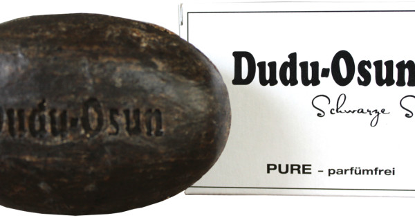 Sapun Natural Negru African Dudu Osun Fara Parfum Fabricat Manual 25 G