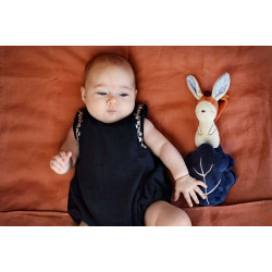 Jucărie muzicală „Doudou” Ebulobo Gabin Lapin pentru bebeluși Jucărie muzicală „Doudou” Ebulobo Gabin Lapin pentru bebeluși