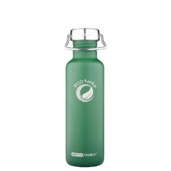 Butelie din inox verde retro ECOtanka sportsTANKA 800ml - cu capac din inox Butelie din inox verde retro ECOtanka sportsTANKA 800ml - cu capac din inox