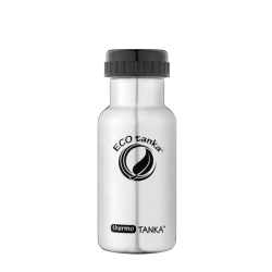 Termos din inox ECOtanka thermoTANKA 350ml - cu capac adaptor pentru tetine (sticlă cu pereți dubli)