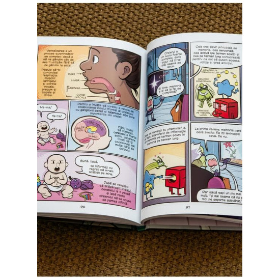 Creierul. Cea mai avansată mașinărie de gândit (Știință în comicsuri - Descoperă Universul!) - Alex Graudins, Tory Woollcott Creierul. Cea mai avansată mașinărie de gândit (Știință în comicsuri - Descoperă Universul!) - Alex Graudins, Tory Woollcott