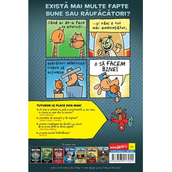 Dog Man (#7). Pentru cine bat mingile - Dav Pilkey