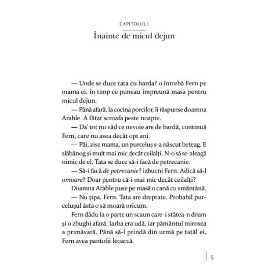 Pânza Charlottei - E. B. White - format mare Pânza Charlottei - E. B. White - format mare