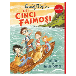 Cei cinci faimoși #1. Cei cinci pe insula comorii - Enid Mary Blyton - Colecția Red Adventure