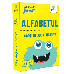 Alfabetul - Cărți de joc educative - EduCard Junior Alfabetul - Cărți de joc educative - EduCard Junior