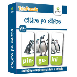 Citire pe silabe - Triopuzzle Citire pe silabe - Triopuzzle