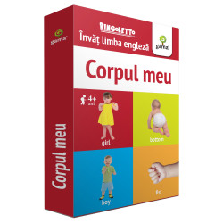 Corpul meu - Bingoletto - Învăț Limba engleză - Cărți de joc educative Corpul meu - Bingoletto - Învăț Limba engleză - Cărți de joc educative