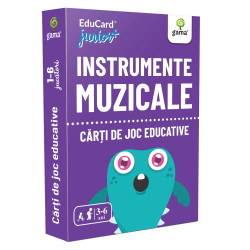 Instrumente muzicale - Cărți de joc educative - EduCard Junior Instrumente muzicale - Cărți de joc educative - EduCard Junior
