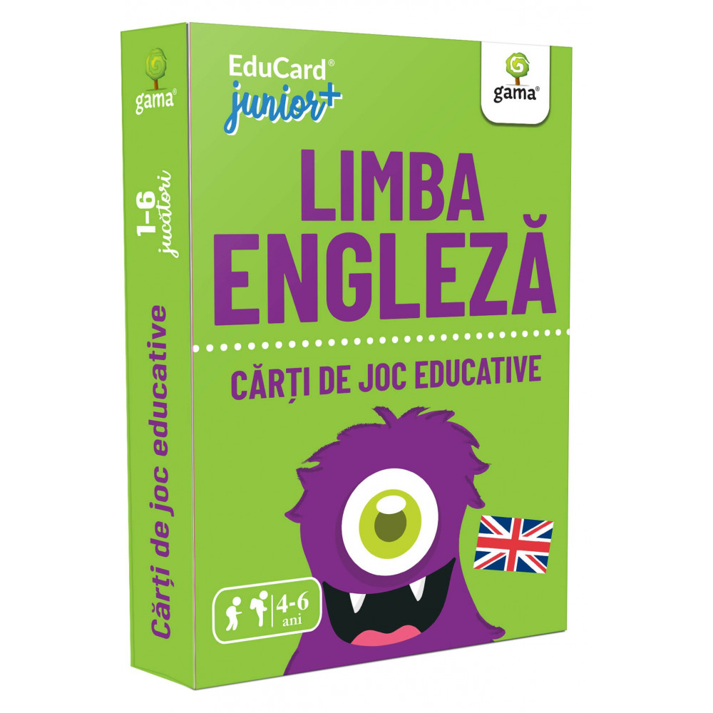 Limba engleză - Cărți de joc educative Educard