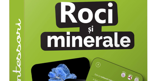 Roci Si Minerale Carti De Joc Educative Montessori Pentru 6 12 Ani