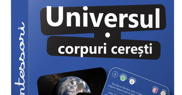 Universul Corpuri Ceresti Carti De Joc Educative Montessori Pentru 6 12 Ani