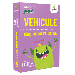 Vehicule - Cărți de joc educative - EduCard Junior Vehicule - Cărți de joc educative - EduCard Junior