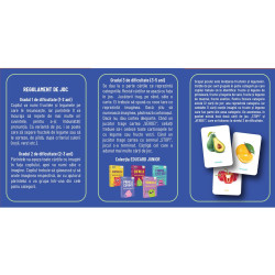 Fructe și legume - Cărți de joc educative Fructe și legume - Cărți de joc educative