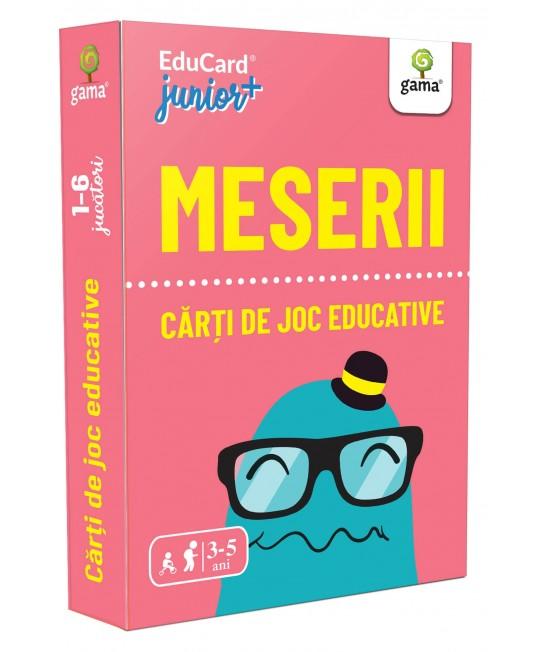 Meserii - Cărți de joc educative - EduCard Junior
