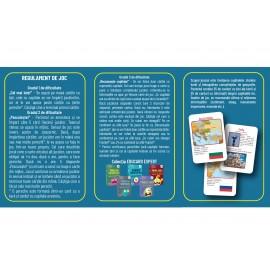Țări şi capitale - Cărți de joc educative - EduCard Expert