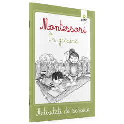 În grădină - Activități de scriere Montessori În grădină - Activități de scriere Montessori