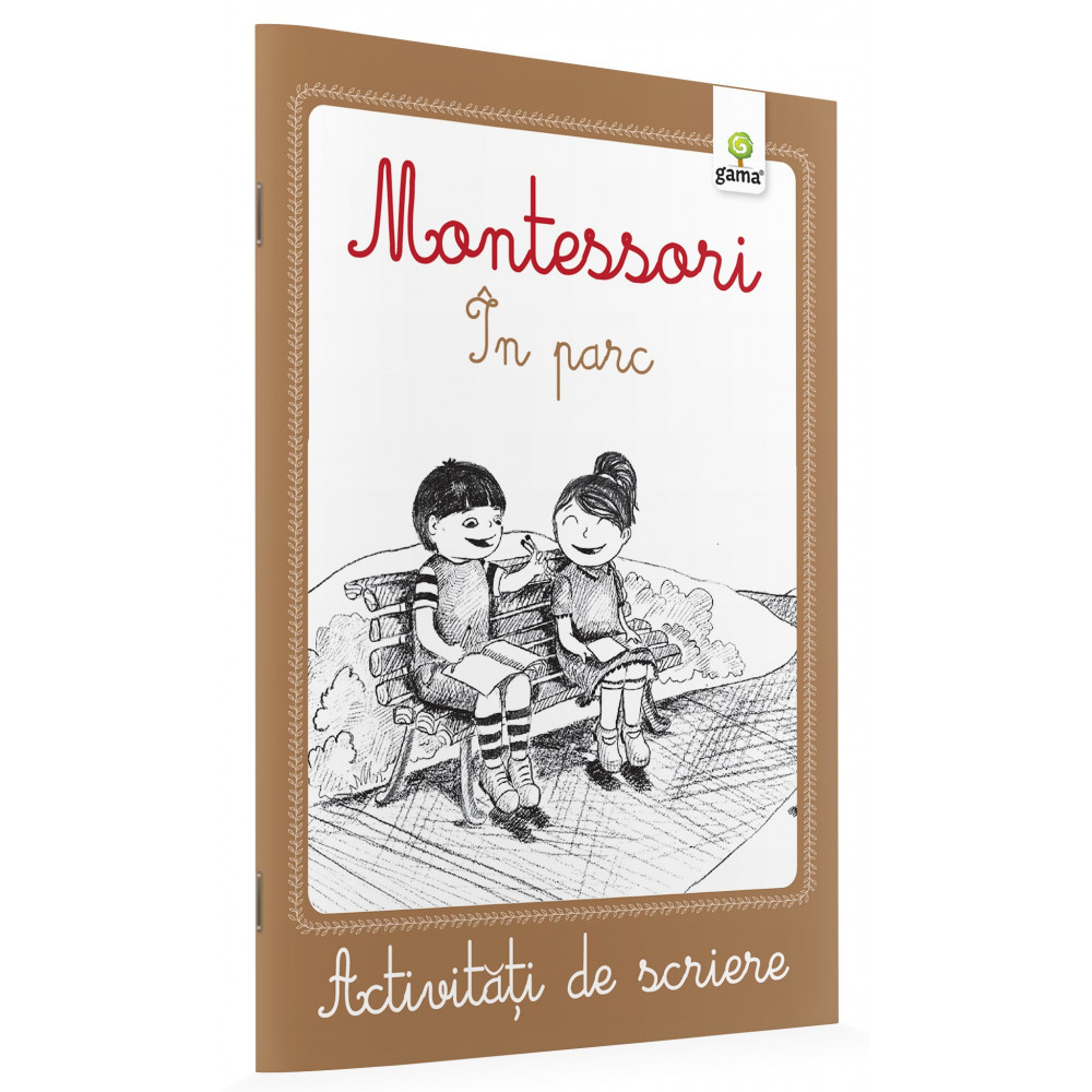 În parc - Activități de scriere Montessori