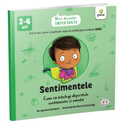 Sentimentele - Mici discuții importante - de Jayneen Sanders și Cherie Zamazing