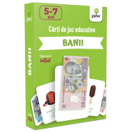 Banii - EduCard Inițiat - Cărți de joc educative Banii - EduCard Inițiat - Cărți de joc educative