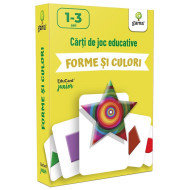 Forme și culori - Cărți de joc educative - EduCard Junior Forme și culori - Cărți de joc educative - EduCard Junior