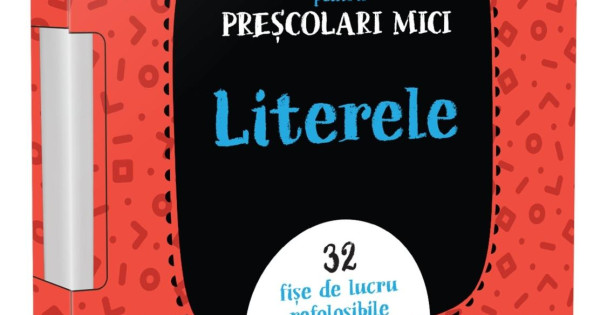 Literele Scrie Si Sterge Prescolari Mici
