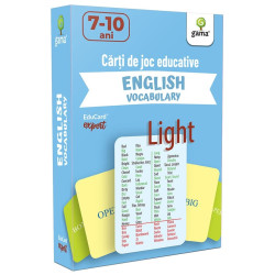 English Vocabulary - Cărți de joc educative Educard Expert English Vocabulary - Cărți de joc educative Educard Expert
