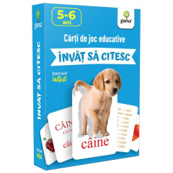 Învăț să citesc - Cărți de joc educative - EduCard Inițiat Învăț să citesc - Cărți de joc educative - EduCard Inițiat