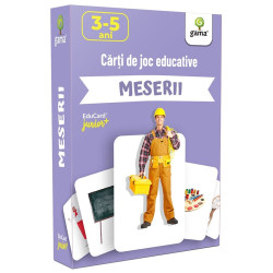 Meserii - Cărți de joc educative - EduCard Junior Meserii - Cărți de joc educative - EduCard Junior