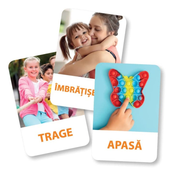 Acțiuni - EduCard Junior Plus - Cărți de joc educative