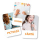 Acțiuni - EduCard Junior Plus - Cărți de joc educative