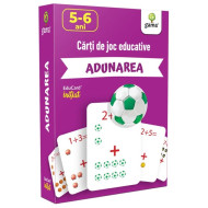 Adunarea - Cărți de joc educative - EduCard Inițiat Adunarea - Cărți de joc educative - EduCard Inițiat