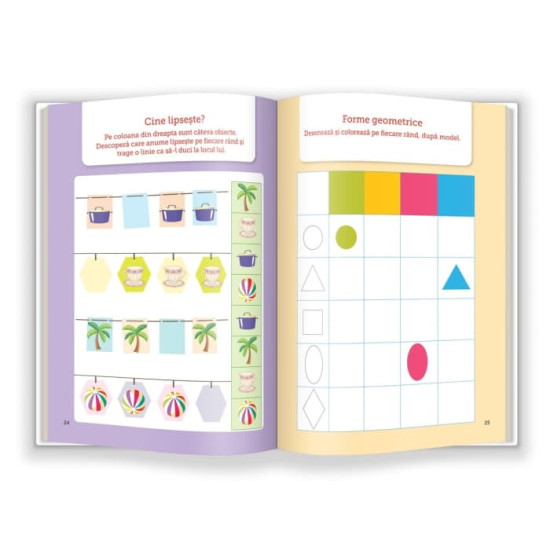 Carte de colorat și activități de logică - EduColor Carte de colorat și activități de logică - EduColor