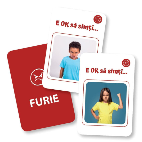 Emoții - EduCard Inițiat - Cărți de joc educative