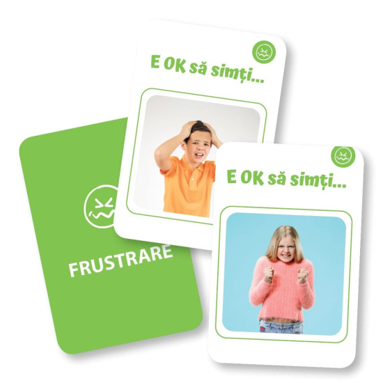 Emoții - EduCard Inițiat - Cărți de joc educative