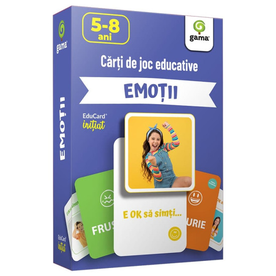 Emoții - EduCard Inițiat - Cărți de joc educative Emoții - EduCard Inițiat - Cărți de joc educative