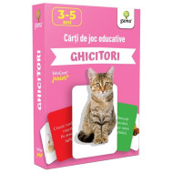Ghicitori - Cărți de joc educative - EduCard Junior Plus