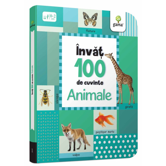Învăț 100 de cuvinte - Animale Învăț 100 de cuvinte - Animale