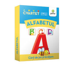 Alfabet - Cvartet - Cărți de joc și învățare Alfabet - Cvartet - Cărți de joc și învățare