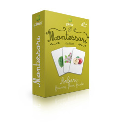 Arbori: frunze, flori, fructe - Cărți de joc bilingve Montessori - clasificare Arbori: frunze, flori, fructe - Cărți de joc bilingve Montessori - clasificare