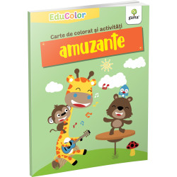 Carte de colorat și activități amuzante - EduColor Carte de colorat și activități amuzante - EduColor