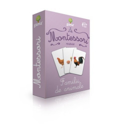 Familii de animale - Cărți de joc bilingve Montessori - Vocabular Familii de animale - Cărți de joc bilingve Montessori - Vocabular