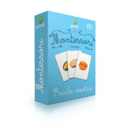 Fructe exotice - Cărți de joc bilingve Montessori - Vocabular Fructe exotice - Cărți de joc bilingve Montessori - Vocabular