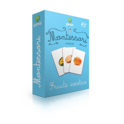 Fructe exotice - Cărți de joc bilingve Montessori - Vocabular Fructe exotice - Cărți de joc bilingve Montessori - Vocabular