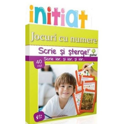 Jocuri cu numere - Scrie și șterge - Inițiat