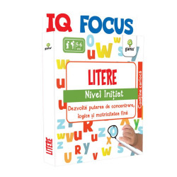 Litere • nivel Inițiat - IQ FOCUS