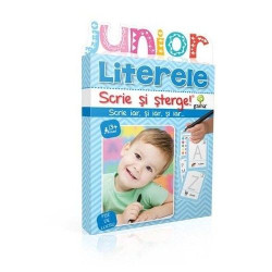 Literele - Scrie și șterge - Junior