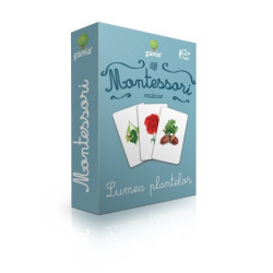 Lumea plantelor - Cărți de joc bilingve Montessori - Vocabular Lumea plantelor - Cărți de joc bilingve Montessori - Vocabular